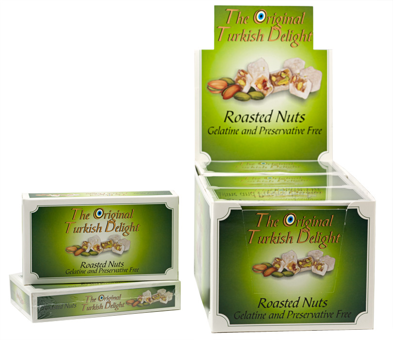 Roasted Nuts Turkish Delight